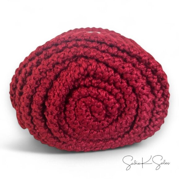 Knit Scalloped Edge Throw Blanket Red - Threshold Studio McGee, Christmas 2024 - Picture 7 of 7